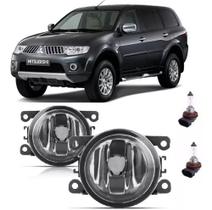 Par Farol De Milha Pajero Dakar 2009 2010 2011 2012 2013 2014 2015 2016 + Lâmpada