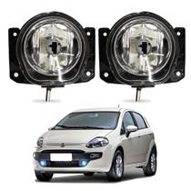 Par Farol de Milha Punto 2007 a 2017 Auxiliar Neblina Par Farol de Milha Punto 2007 a 2017 Auxiliar Neblina