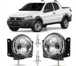 Par Farol De Milha Strada G4 2011 2012 2013 2014 2015 2016 2018 2019 + Lâmpada