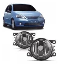 Par Farol De Milha Universal Citroen C3 2009 2010 2011 2012 Par Farol De Milha Universal Citroen C3 2009 2010 2011 2012