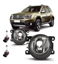 Par Farol De Milha Universal Duster 2012 2013 2014 2015 2016 2017 2018 2019 2020 + Lâmpada