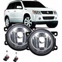 Par Farol De Milha Universal Grand Vitara 2008 2009 2010 2011 2012 2013 2014 2015 2016 + Lâmpada