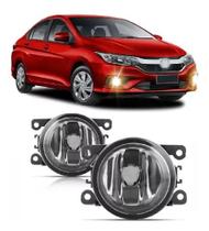 Par Farol De Milha Universal Honda City 2015 2016 2017 2018 2019