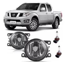 Par Farol De Milha Universal Nissan Frontier 2013 2014 2015 2016 + Lâmpada