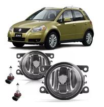 Par Farol De Milha Universal Suzuki SX4 2013 2014 2015 + Lâmpada