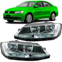 Par Farol Diant Jetta 2011 2012 2013 14 Masc Negra Eletrico