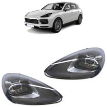 Par Farol Dianteiro Cayenne 2011 2012 2013 Máscara Cromada Full Led Par Farol Dianteiro Cayenne 2011 2012 2013 Máscara Cromada Full Led