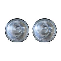 Par Farol Dianteiro Vidro Compativel Vw Fusca Kombi Passat Par Farol Dianteiro Vidro Compativel Vw Fusca Kombi Passat