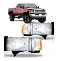 Par Farol Dodge Ram 1994 A 2001 Com Pisca