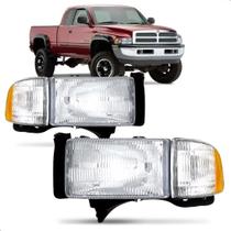 Par Farol Dodge Ram 1994 a 2001 Com Pisca