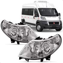 Par Farol Ducato 2018 2019 2020 2021 2022 Cromado Foco Duplo