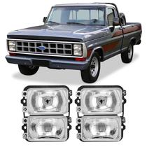 Par Farol Duplo Dianteiro Nino F1000 F4000 1985 Até 1991