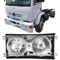 Par Farol Duplo Mb 1215C 161 1714 2420 2423 2428 Ano 2000 Em Diante Usa Lampada H1 / H1