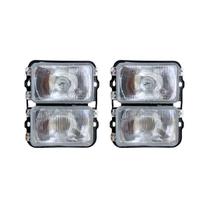 Par Farol Duplo Vidro Compativel Ford F1000 F4000 Ate 1994 Par Farol Duplo Vidro Compativel Ford F1000 F4000 Ate 1994