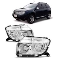 Par Farol Duster 2010 A 2014 Cromado Depo