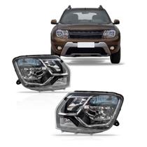 Par Farol Duster 2015 2016 Manual Com Cupula Azul