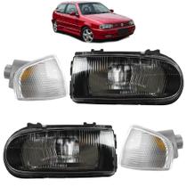 PAR Farol e Lanterna Gol G2 1995 1996 1997 1998 1999 Máscara Negra Cristal PAR Farol e Lanterna Gol G2 1995 1996 1997 1998 1999 Máscara Negra Cristal