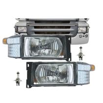 Par Farol E Lanterna Pisca Seta Drl Led Para Scania S4