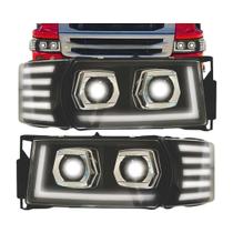 Par Farol E Lanterna Pisca Seta Para Scania S5 Pgr Full Led Par Farol E Lanterna Pisca Seta Para Scania S5 Pgr Full Led