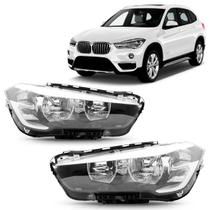 Par Farol elétrico BMW X1 C/ Led 2016 A 2019 Par Farol elétrico BMW X1 C/ Led 2016 A 2019