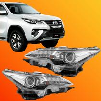 Par Farol Elétrico Hilux Sw4 C/ Led 2016 2017 18 19 20 2021 Par Farol Elétrico Hilux Sw4 C/ Led 2016 2017 18 19 20 2021