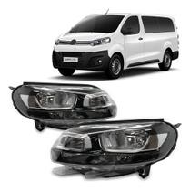 Par Farol Elétrico Jumpy 2018 A 2024 Scudo 23 A 24 C/ Motor