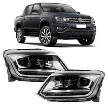 Par Farol Eletrico LED C/ Projetor Amarok 2017 2018 A 2024 Par Farol Eletrico LED C/ Projetor Amarok 2017 2018 A 2024