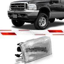 Par Farol F250 F350 F4000 1999 Ate 2005 Usa Lampada H4 Par Farol F250 F350 F4000 1999 Ate 2005 Usa Lampada H4