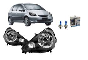 * par farol fit 2003 04 05 06 07 2008 dark + super branca