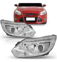 Par Farol Focus 2014 2015 Com Motor Com Led Par Farol Focus 2014 2015 Com Motor Com Led