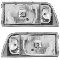 Par Farol GM D20 93 a 96 Foco Simples Com Auxiliar Milha