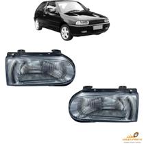 Par Farol Gol Bola Parati Saveiro 95 A 1999 Mascara Cromada Par Farol Gol Bola Parati Saveiro 95 A 1999 Mascara Cromada