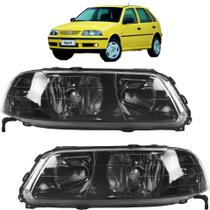 PAR Farol Gol G3 1999 2000 2001 a 2005 Máscara Negra Foco Duplo