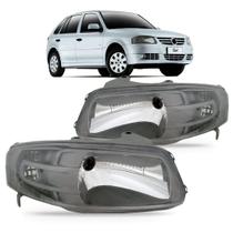 Par farol gol g4 2003 a 2008 mascara cinza