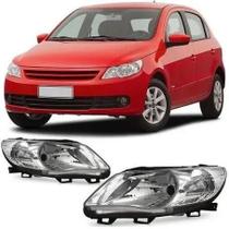 Par farol gol g5 2009 2010 2011 2012 foco simples cromado