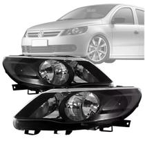 Par farol gol g5 foco duplo mascara negra 09 2010 2011 2012 Par farol gol g5 foco duplo mascara negra 09 2010 2011 2012