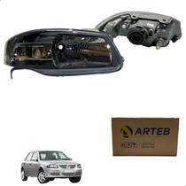 Par Farol Gol Parati Saveiro G4 2005 a 2008 Mascara Negra Arteb