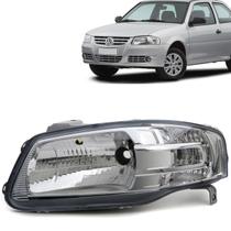 Par Farol Gol Parati Saveiro G4 2006 Ate 2009 Arteb Simples Monoparabola Cromado Usa Lampada H4 Par Farol Gol Parati Saveiro G4 2006 Ate 2009 Arteb Simples Monoparabola Cromado Usa Lampada H4