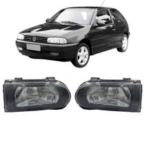 Par Farol Gol Saveiro Parati G2 1995 a 2005 Máscara Negra