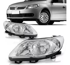 Par farol gol voyage saveiro g5 2009 10 11 12 duplo cromado Par farol gol voyage saveiro g5 2009 10 11 12 duplo cromado