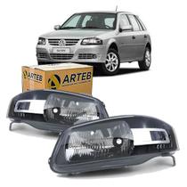 Par Farol H4 Power Mascara Negra Iv Arteb Gol parati saveiro Kit2660 Par Farol H4 Power Mascara Negra Iv Arteb Gol parati saveiro Kit2660