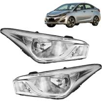 PAR Farol HB20S 2012 2013 2014 2015 a 2018 Cromado