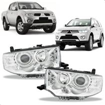 Par Farol L200 Triton Ano 2015 Pajero Dakar