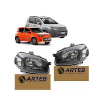 Par farol le / ld h4 fiorino/novo uno vivace e way