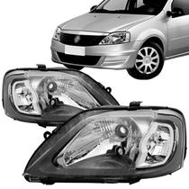 Par Farol Logan 2007 2008 2009 2010 Mascara Cinza Par Farol Logan 2007 2008 2009 2010 Mascara Cinza