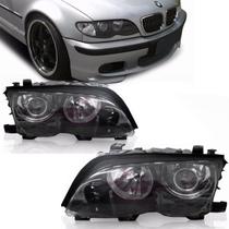 Par Farol Masc Negra Bmw S3 02 03 04 05 Depo