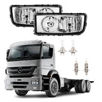 Par Farol MB Axor 2544 3344 MB 2005 a 2019 Com Lâmpadas