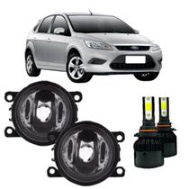 Par farol miha ford focus 2009 ate 2013 e super led 6000k