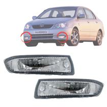 Par farol milha auxiliar corolla 2002 2003 2004 ld esquerdo Par farol milha auxiliar corolla 2002 2003 2004 ld esquerdo