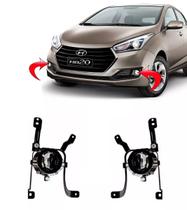 Par Farol Milha Auxiliar Neblina Hyundai Hb20 2016 2017 2018